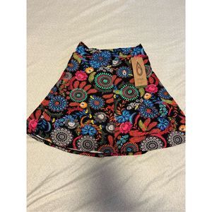 Dona Jo size small (1) work out skirt skort floral La Fiesta print athletic comf